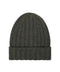 Cappello a Coste in Cashmere - Antracite