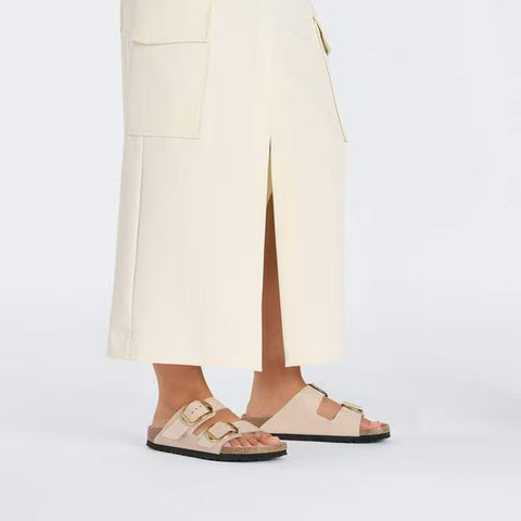 Birkenstock Arizona Big Buckle High-Shine New Beige