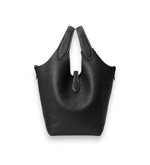 Borsa tote e a tracolla Ralph Lauren Play in pelle nera