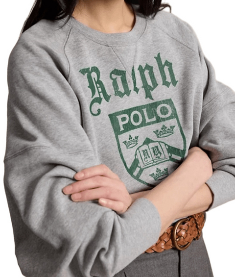 Felpa Girocollo con stemma - Polo Ralph Lauren