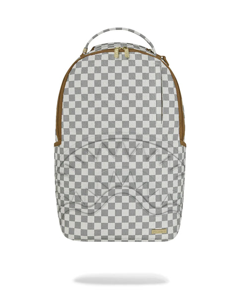 Sprayground Zaino Graff Embossed Cream Check - vista 1