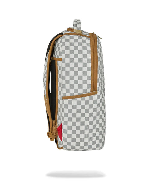 Sprayground Zaino Graff Embossed Cream Check - vista 2