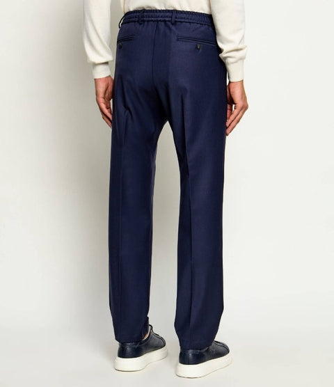 Pantalone con Coulisse - Blu