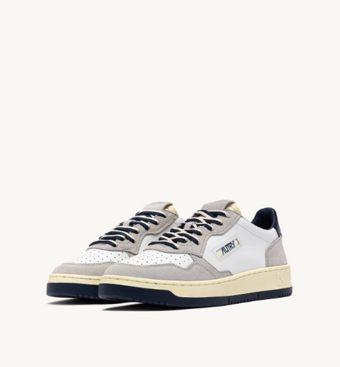 Sneakers Medalist Low – Suede e pelle Vapor e Space