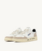 Sneakers Medalist Low – Suede e pelle bianca e nera con lettering