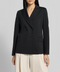 Blazer doppiopetto in jersey nero Weekend Max Mara Colibri