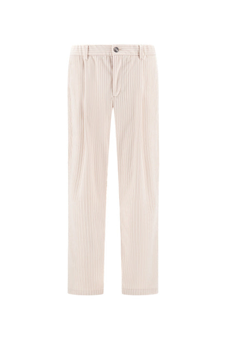 Herno Pantaloni in velluto a coste avorio