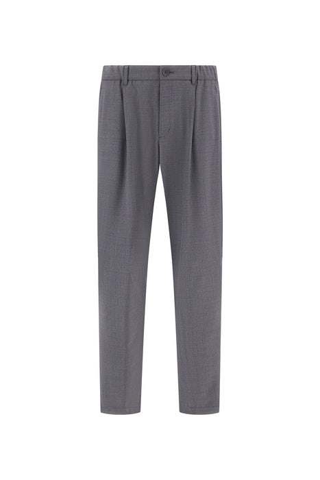 Herno Pantaloni Light Stretch Wooly lichene