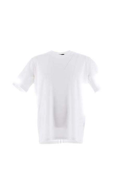 T-shirt in jersey stretch bianca