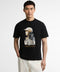 Barbour SMQ Rainey Graphic T-Shirt uomo nera - fronte