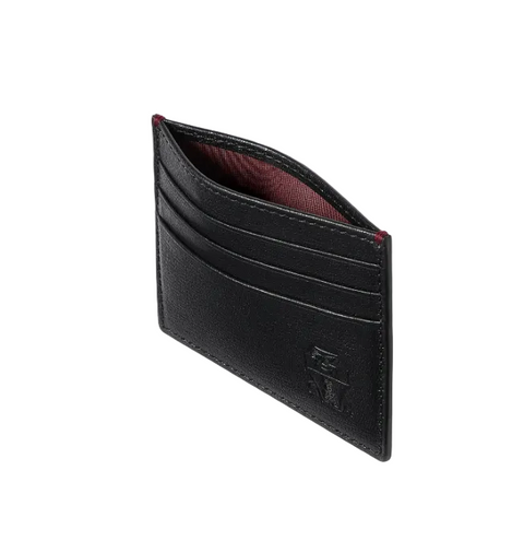 Portacarte in Pelle - Nero