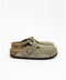 Birkenstock Boston Taupe vista laterale