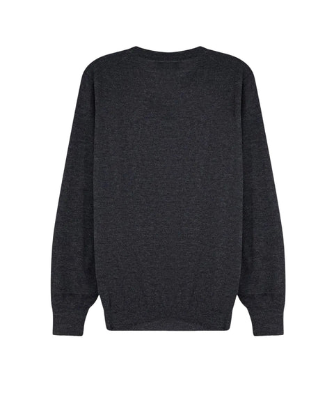 Maglia Leggera in Cashmere e Seta - Antracite