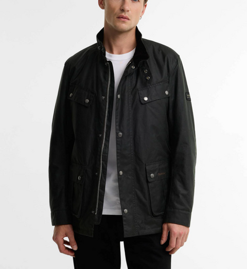 Barbour International Duke Giacca Cerata Sage