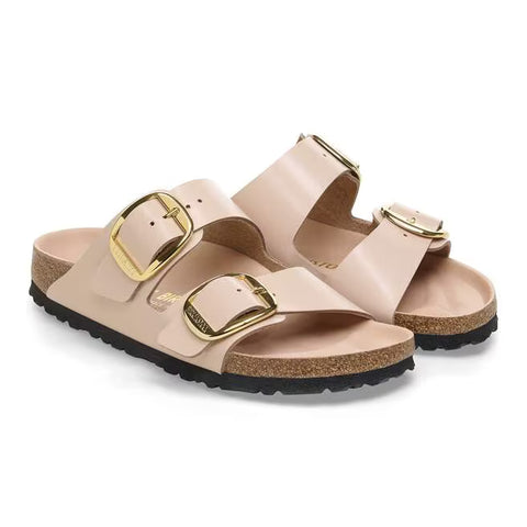 Birkenstock Arizona Big Buckle High-Shine New Beige