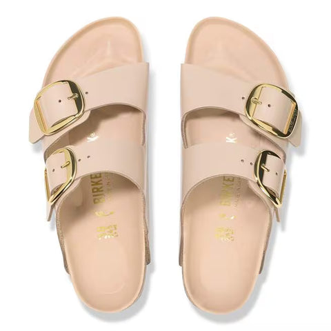 Birkenstock Arizona Big Buckle High-Shine New Beige
