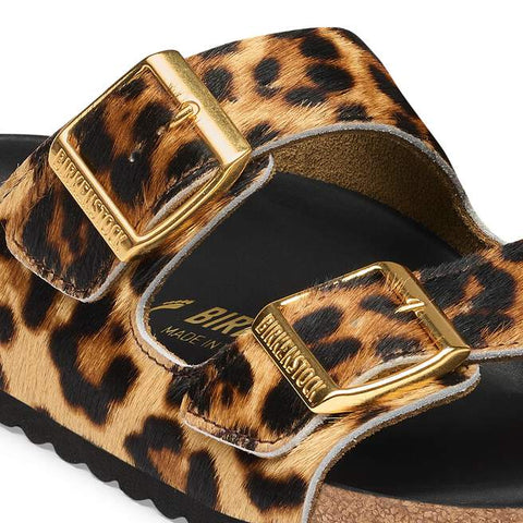 Birkenstock Arizona Fur Hex Leo Natural