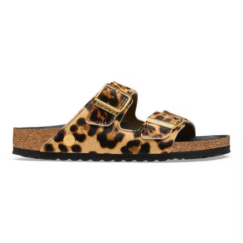Birkenstock Arizona Fur Hex Leo Natural