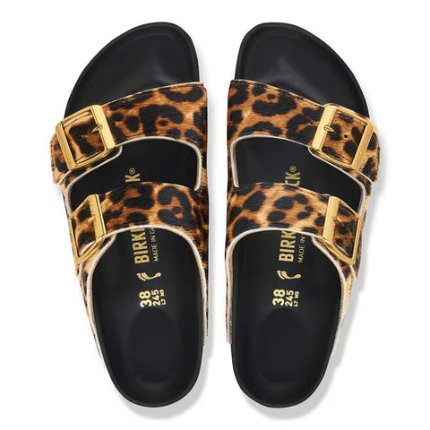 Birkenstock Arizona Fur Hex Leo Natural