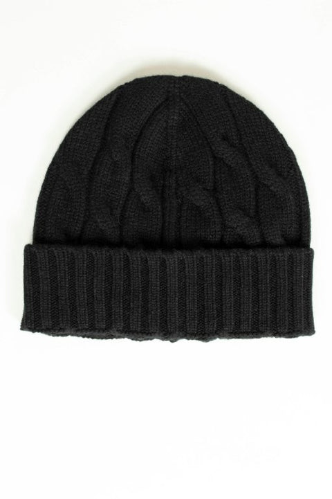 Cappello a Treccia in Cashmere - Grigio
