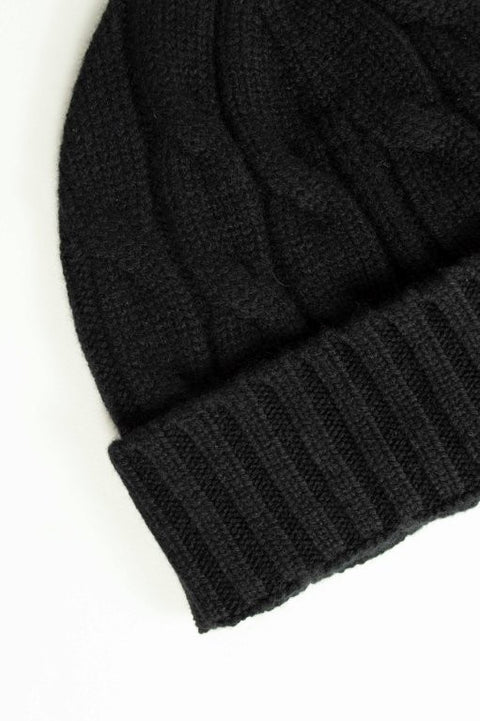 Cappello a Treccia in Cashmere - Grigio