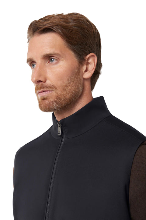 Gilet Paul & Shark Storm System blu navy
