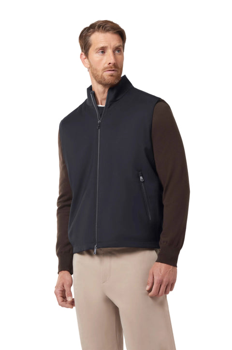 Gilet Paul & Shark Storm System blu navy