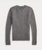 Maglione girocollo in lana e cashmere a trecce Polo Ralph Lauren