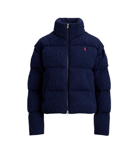 Giacca Polo Ralph Lauren trapuntata in lana e cashmere
