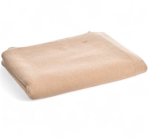 Plaid in Puro Cashmere - Cammello