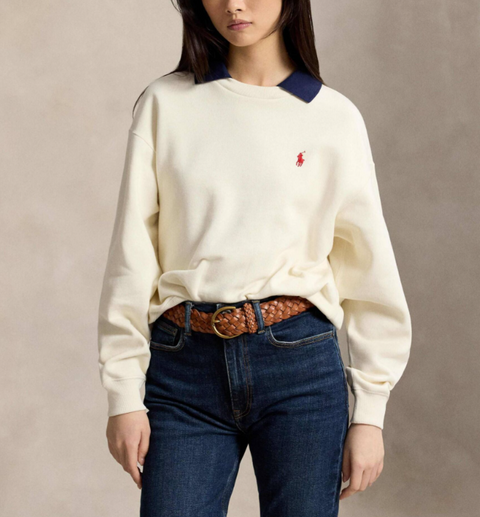 Girocollo in pile con polo - Polo Ralph Lauren