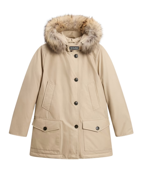 Woolrich Arctic Detachable Fur Parka - Oxford Tan