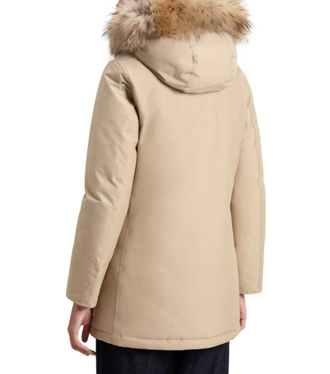 Woolrich Arctic Detachable Fur Parka - Oxford Tan
