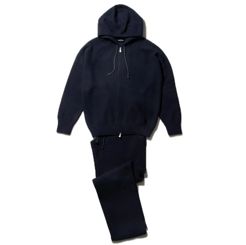 Gran Sasso Tuta in Puro Cashmere - Blu