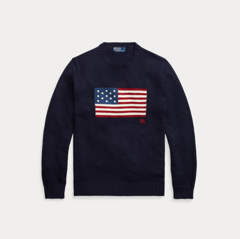 Polo Ralph Lauren Maglione iconico con bandiera