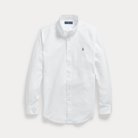 Camicia Oxford custom fit Polo Ralph Lauren