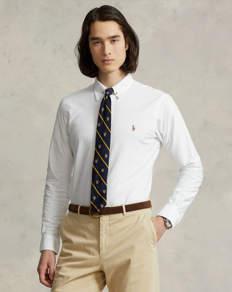 Camicia Oxford custom fit Polo Ralph Lauren