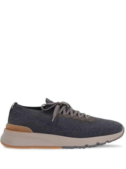 Runners in Lana Jacquard - Antracite