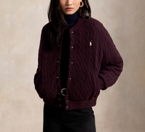Giacca a trecce con bottoni Polo Ralph Lauren