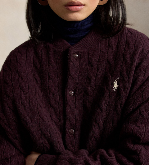 Giacca a trecce con bottoni Polo Ralph Lauren