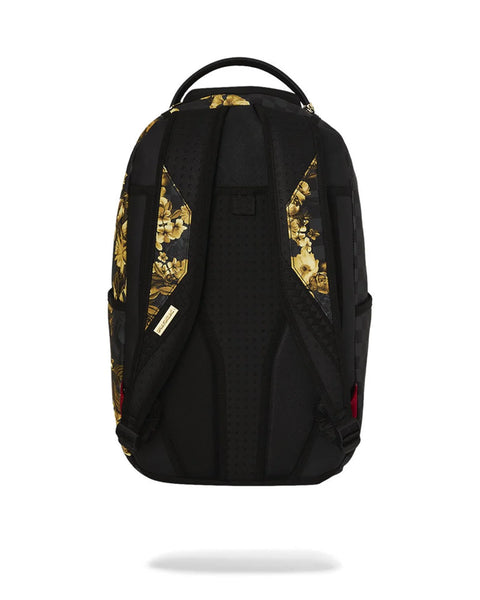 Sprayground Zaino Gold Floral Remix - vista 5
