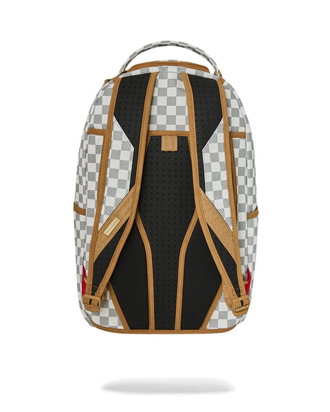 Sprayground Zaino Graff Embossed Cream Check - vista 5