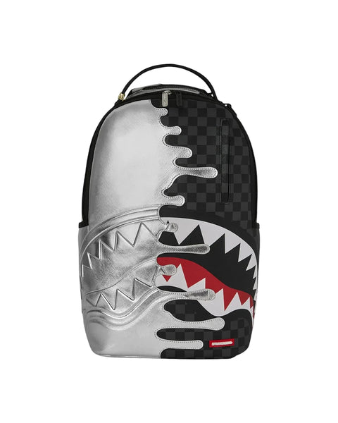 Sprayground Zaino Silver Side Drip - vista 1
