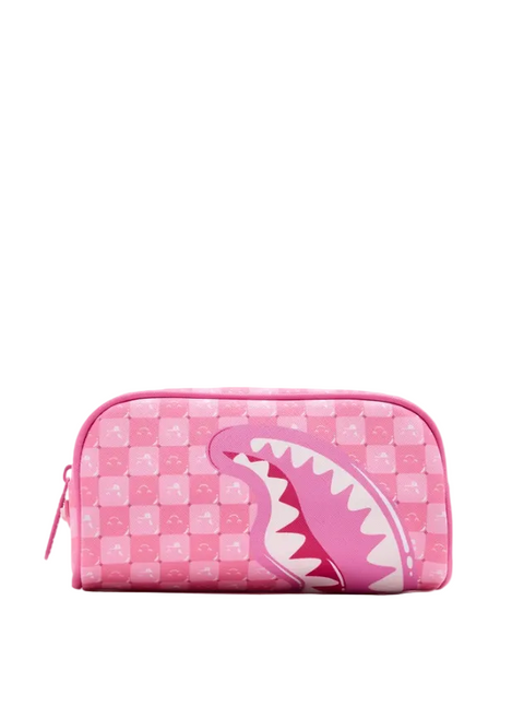 Sprayground Astuccio Pink New Check Faces - vista 1