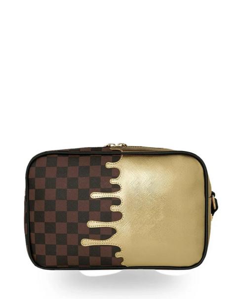 Sprayground Beauty Case Sharks In Paris Gold Drip - vista 2
