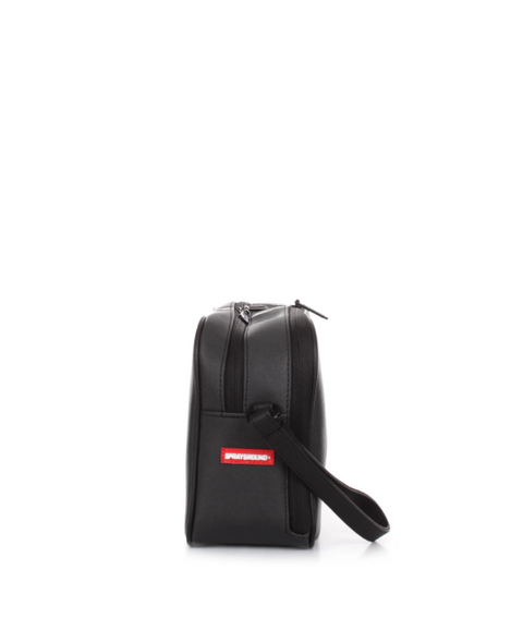 Sprayground Beauty Case Center Rip Gray Check - vista 5