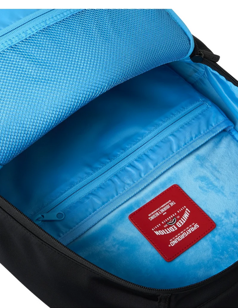 Sprayground Zaino Shark Central Light Blue - vista 4
