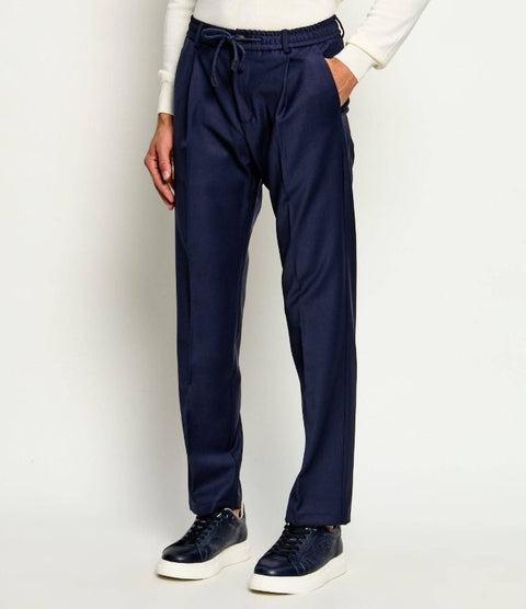 Pantalone con Coulisse - Blu