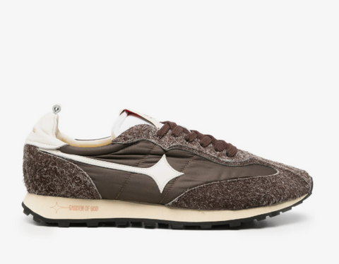 Sneakers Arcadia Hairy Suede Marrone Uomo