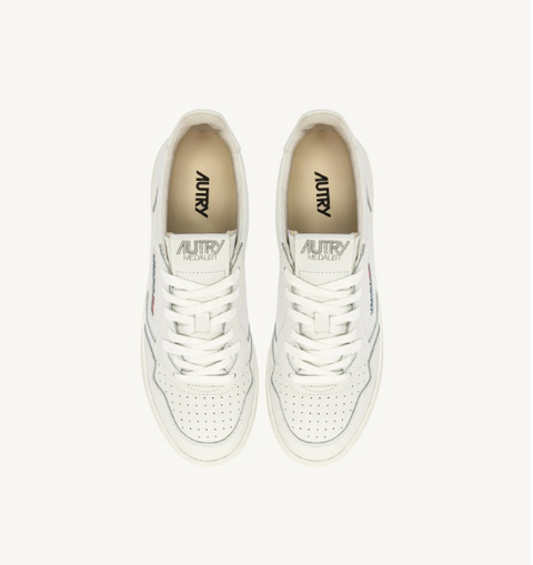 Sneakers Medalist Low – Pelle bianca